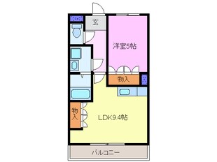 ヴレ　スュールの物件間取画像